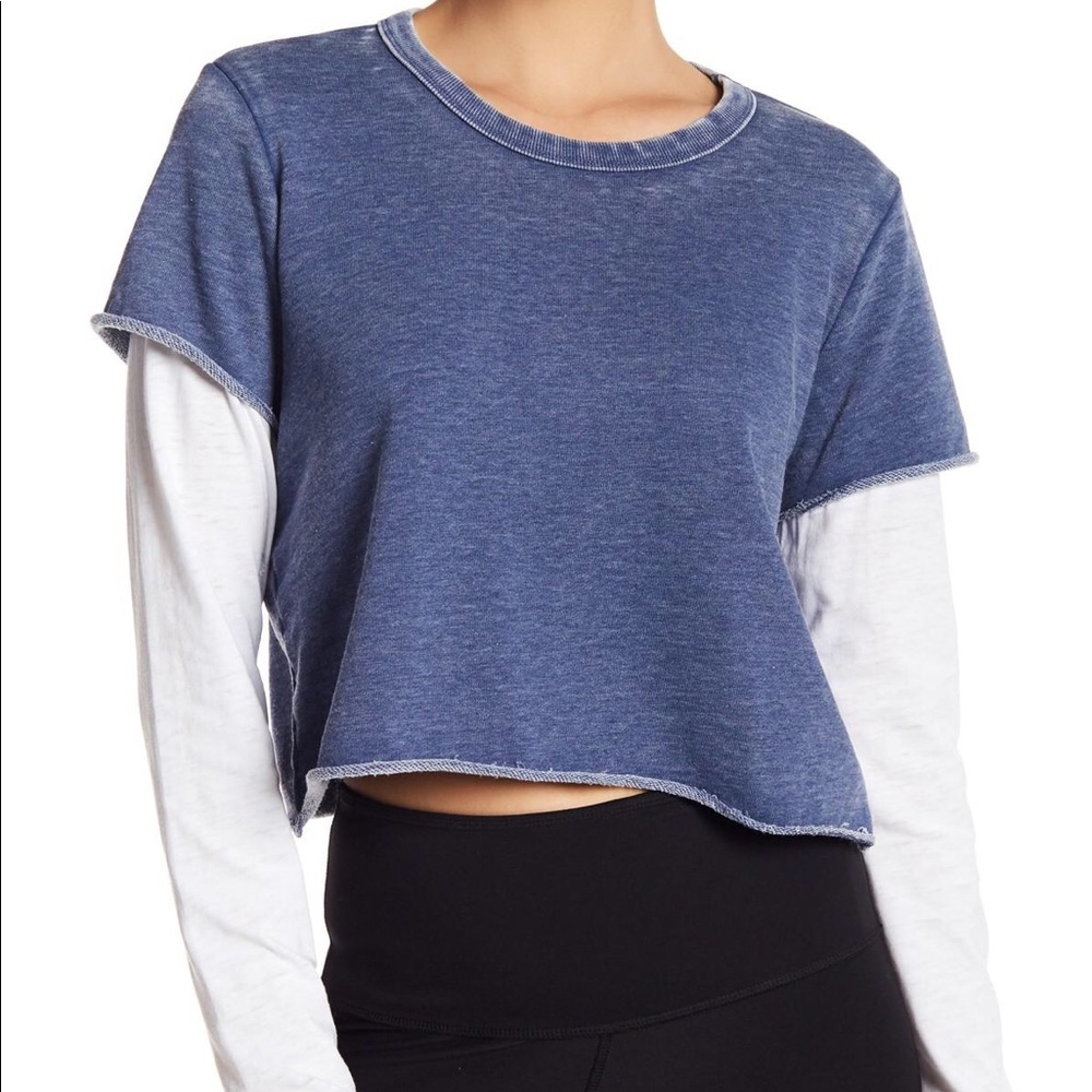 Alternative apparel blue shirt